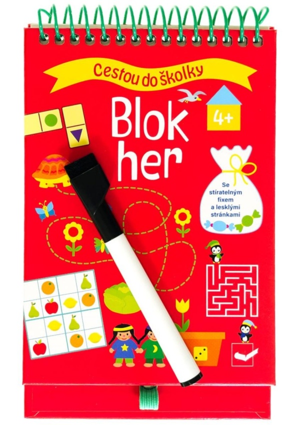 Cestou do školky Blok her 4+