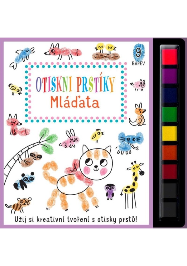 Levně Mláďata - Otiskni prstíky