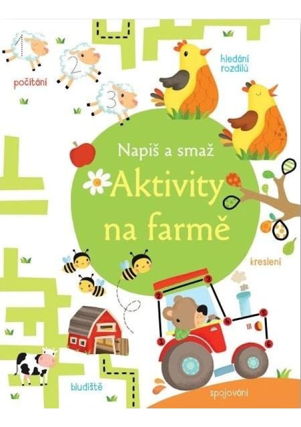 Levně Napiš a smaž - Aktivity na farmě