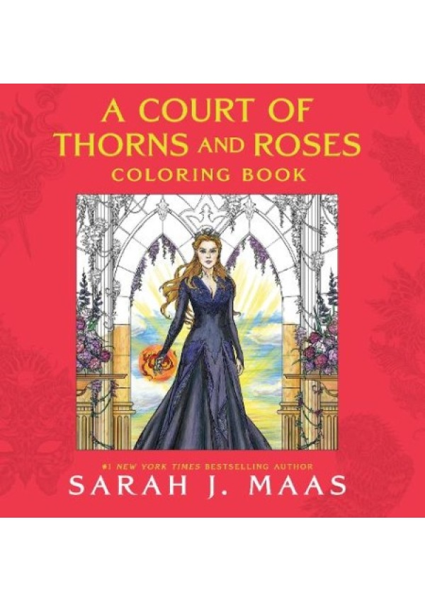 Levně Court of Thorns and Roses Coloring Book