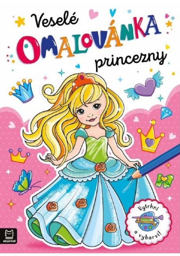 Omalovánka Veselé princezny