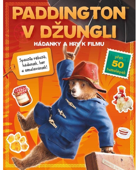 Levně Paddington v džungli - Hádanky a hry k filmu