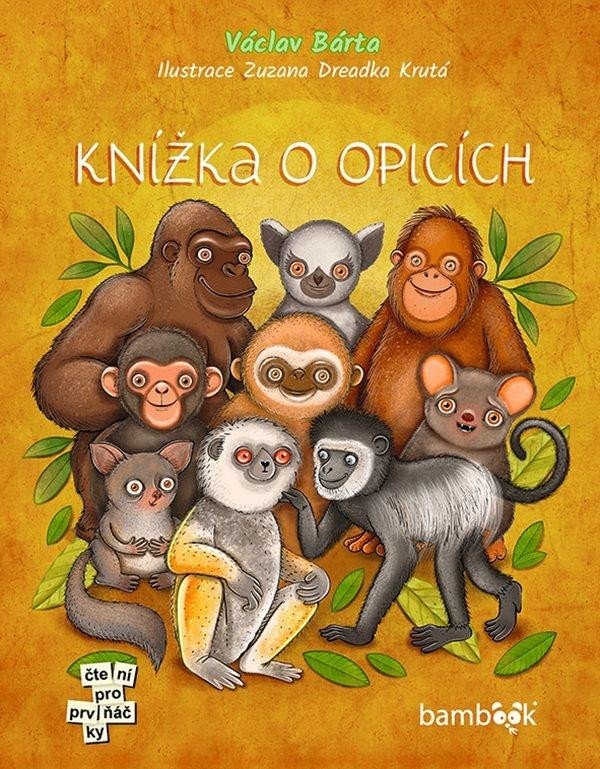 Levně Knížka o opicích