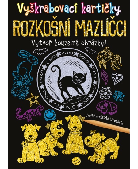 Vyškrabovací kartičky: Rozkošní mazlíčci