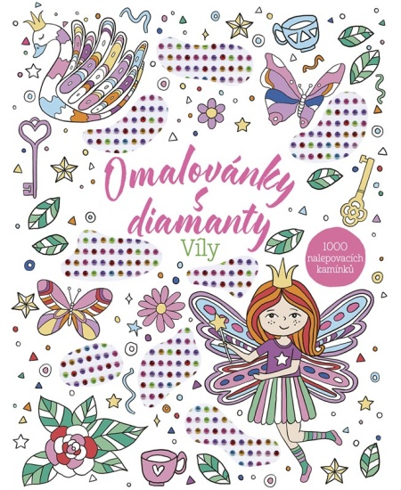 Levně Omalovánky s diamanty – Víly