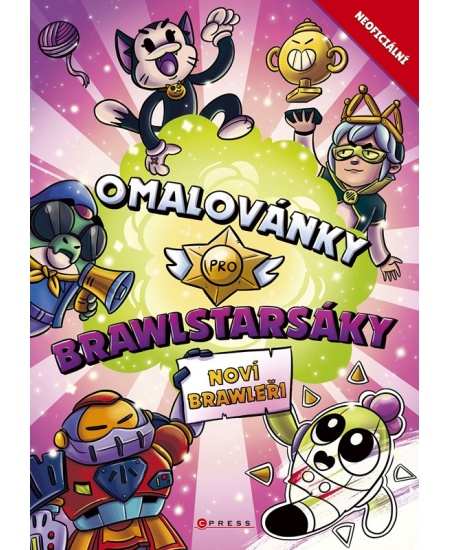 Omalovánky pro Brawlstarsáky Noví brawleři