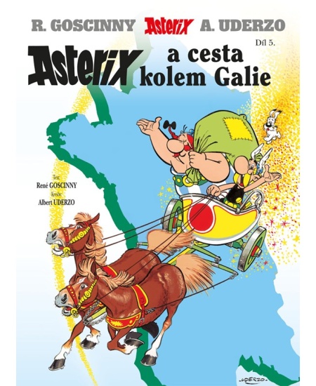 Levně Asterix 5 - Asterix a cesta kolem Galie