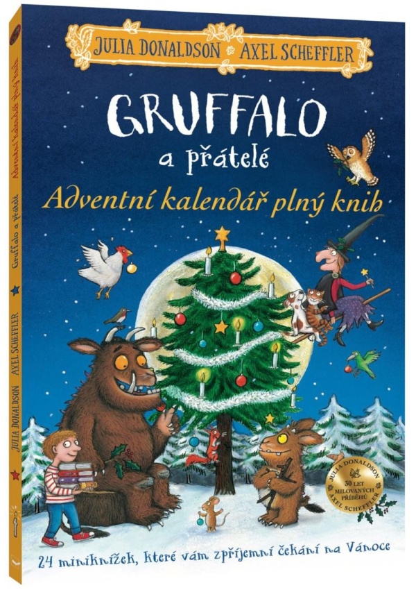 Gruffalo a přátelé - Adventní kalendář plný knih