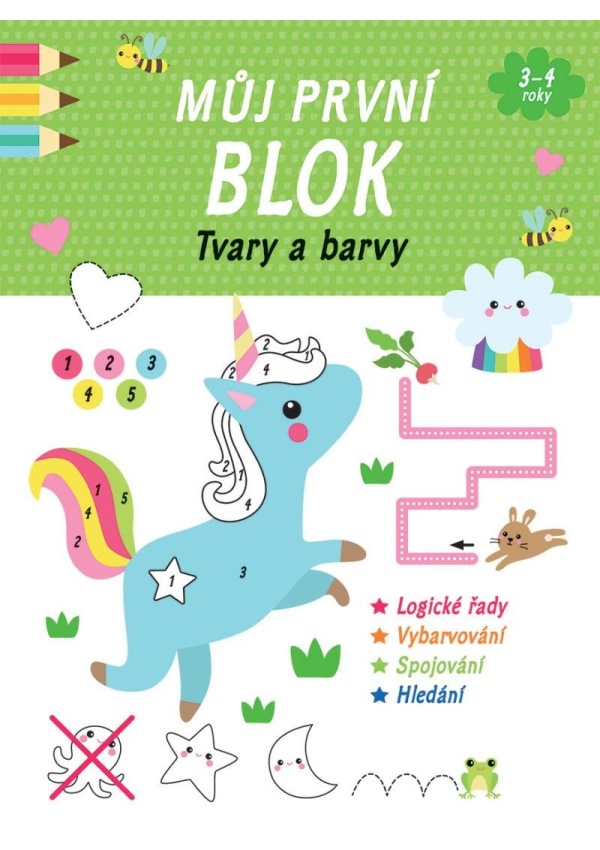 Levně Můj první blok Tvary a barvy