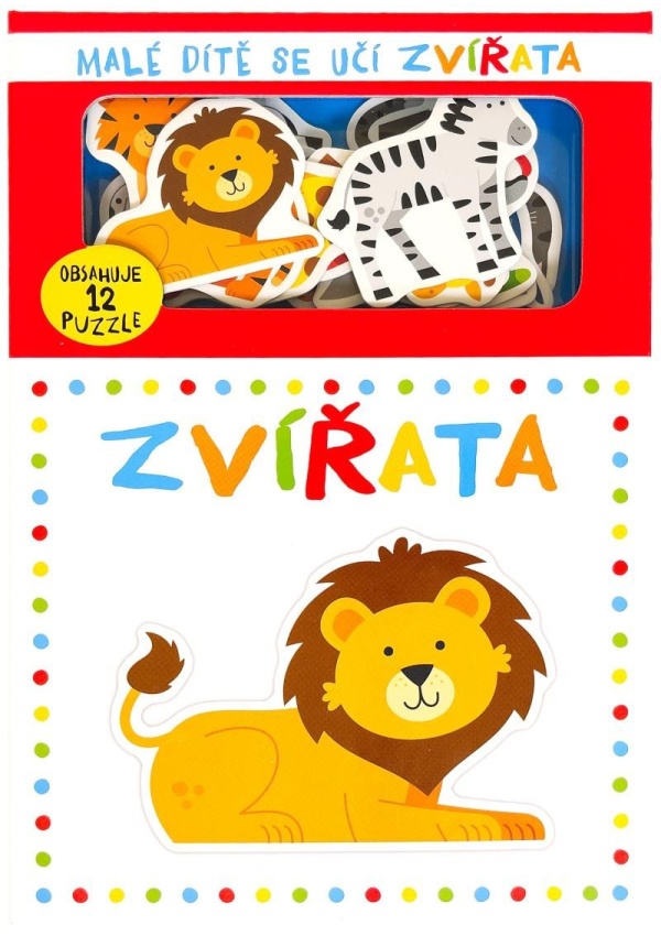 Malé dítě se učí Zvířata