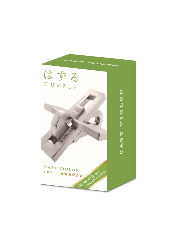 Mini Huzzle Cast - Violon silver
