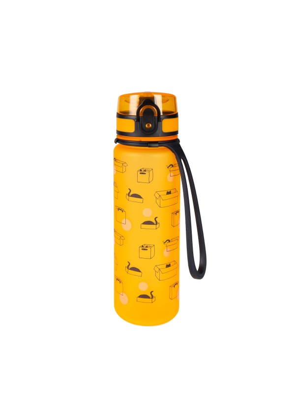 Láhev 500 ml - Kočky v krabici