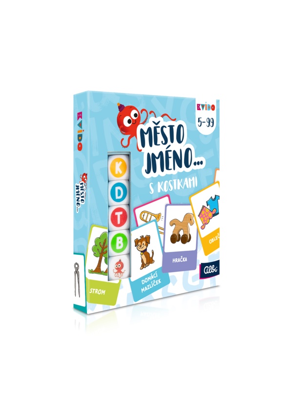 Město, jméno s kostkami - Kvído