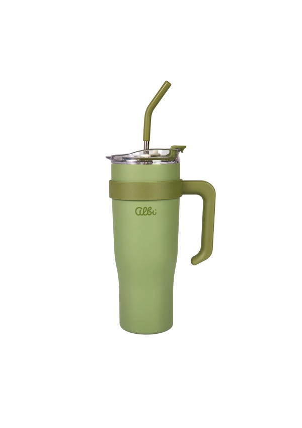 Zelený nerezový termohrnek XXL 1200 ml