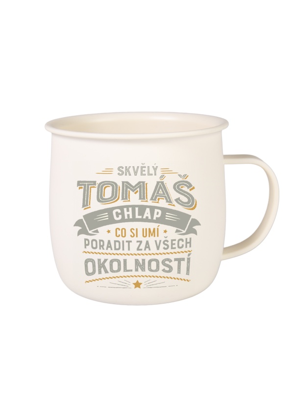 Outdoorový hrnek - Tomáš