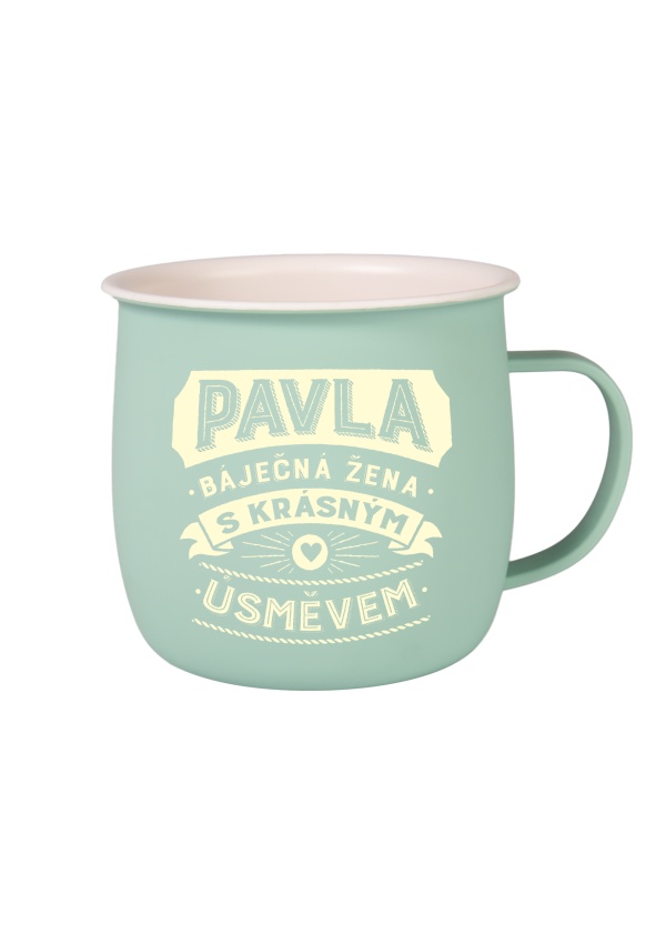 Outdoorový hrnek - Pavla