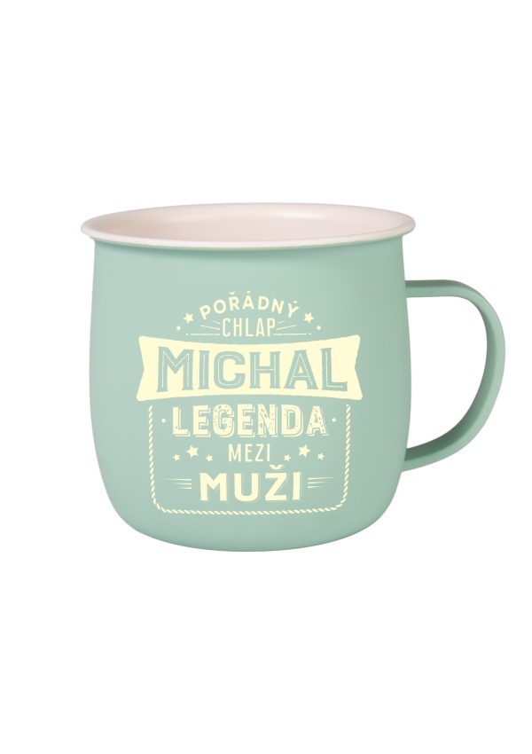 Outdoorový hrnek - Michal