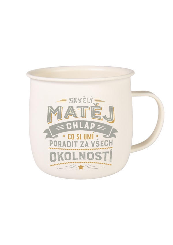 Outdoorový hrnek - Matěj