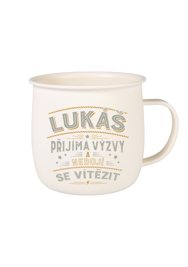 Outdoorový hrnek - Lukáš