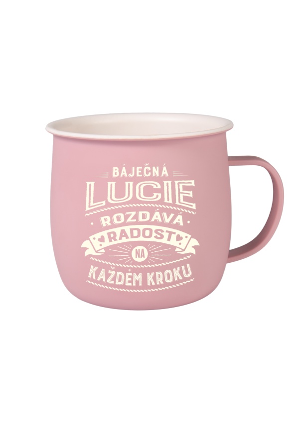 Outdoorový hrnek - Lucie