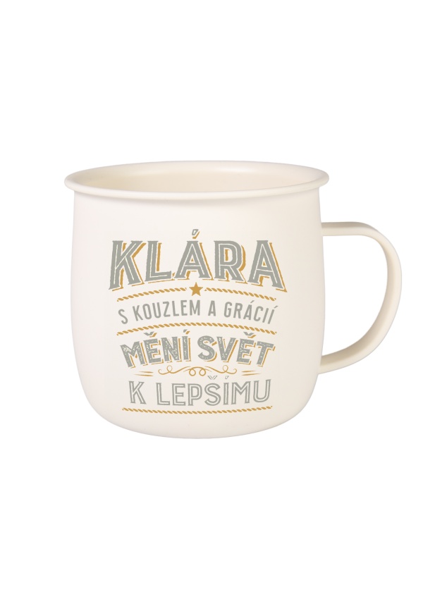 Outdoorový hrnek - Klára