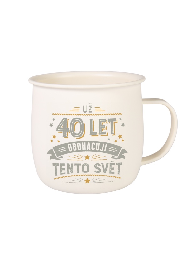 Outdoorový hrnek - 40 let