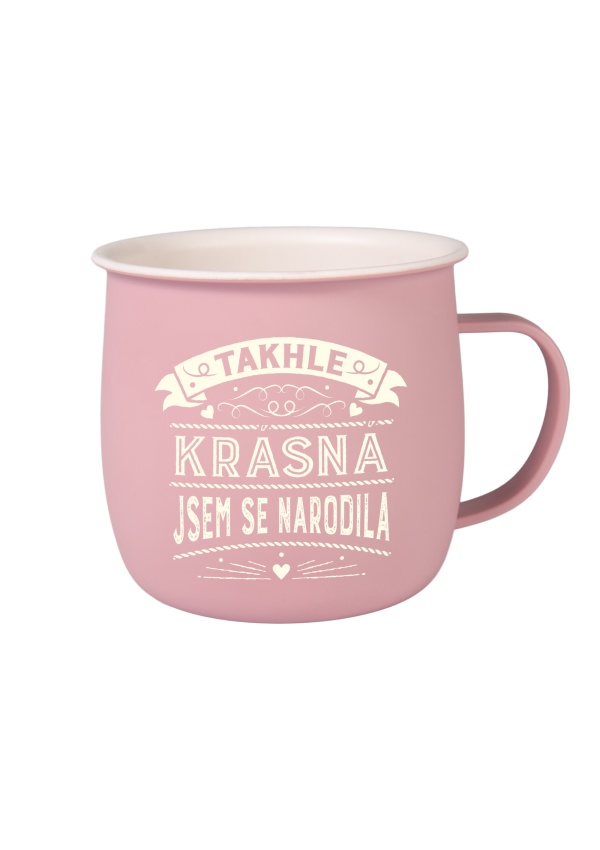 Outdoorový hrnek - Krásná