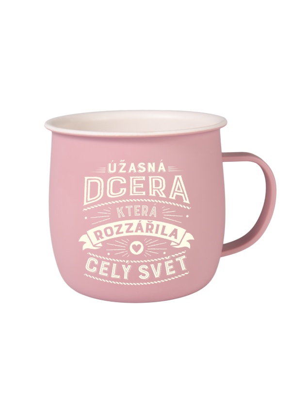 Outdoorový hrnek - Úžasná dcera