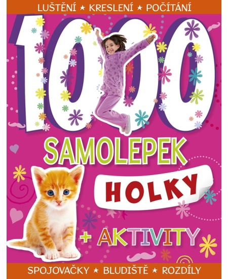 Levně 1000 samolepek – Holky