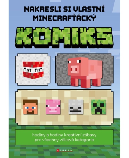 Levně Nakresli si vlastní minecrafťácký komiks