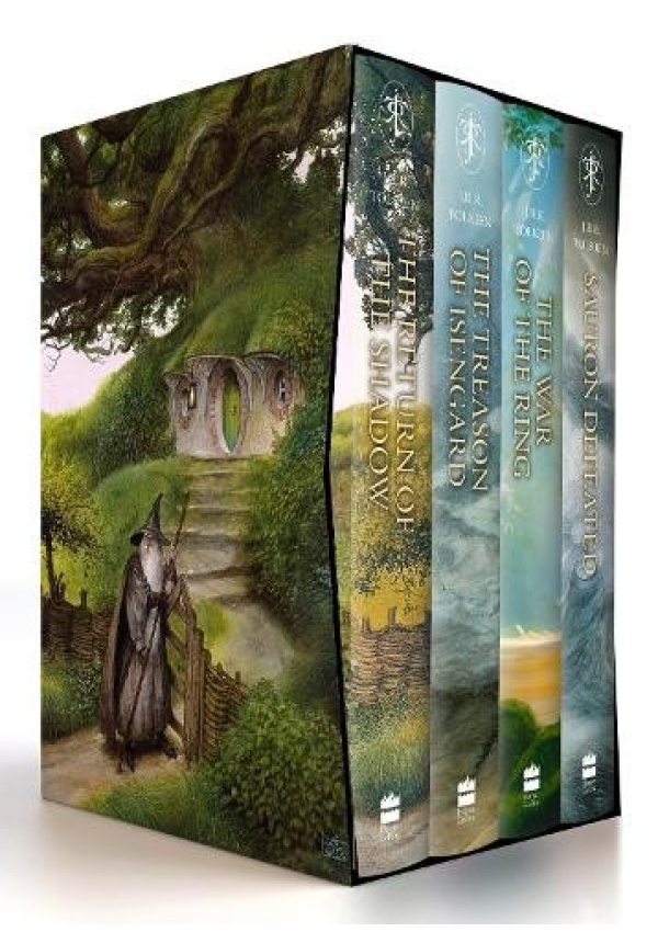 Levně History of Middle-earth (Boxed Set 3), The Return of the Shadow, the Treason of Isengard, the War of the Ring a Sauron Defeated