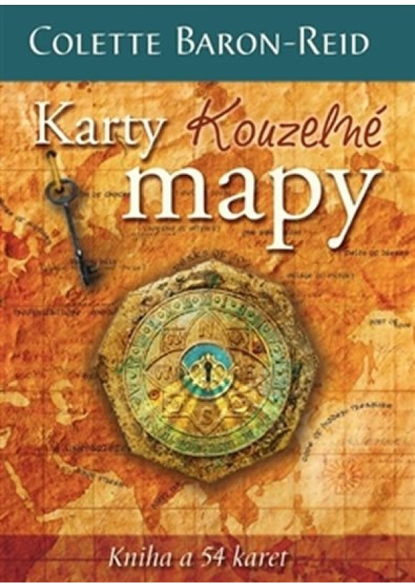 Karty Kouzelné mapy - kniha + 54 karet