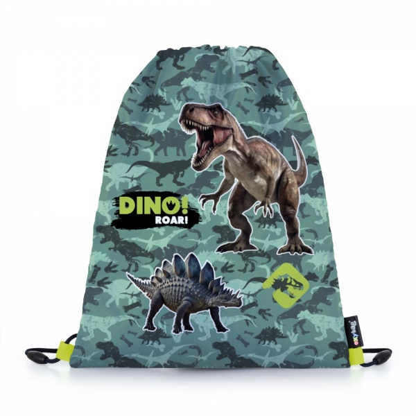 Sáček na cvičky Dino