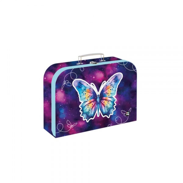 Kufřík lamino 34 cm Motýl