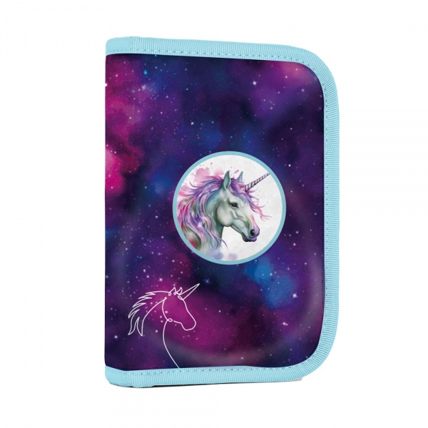 Penál 1 p. 2 chlopně, prázdný OXY GO Unicorn