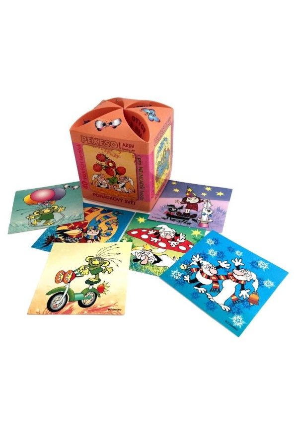 Pohádkový svět Z.Smetany - Pexeso v ozdobné maxi krabičce