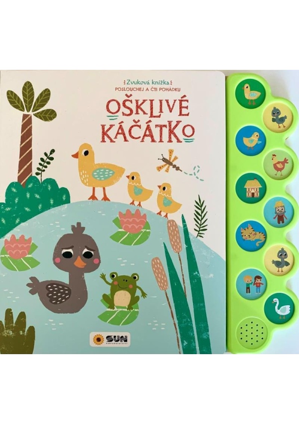 Ošklivé káčátko - Zvuková knížka - poslouchej a čti pohádku