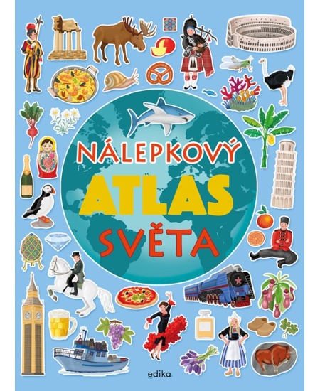 Nálepkový atlas světa - Ilaria Barsotti
