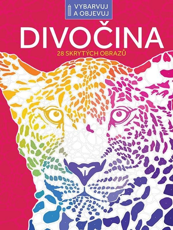 Levně Vybarvuj a objevuj Divočina - 28 skrytých obrázků