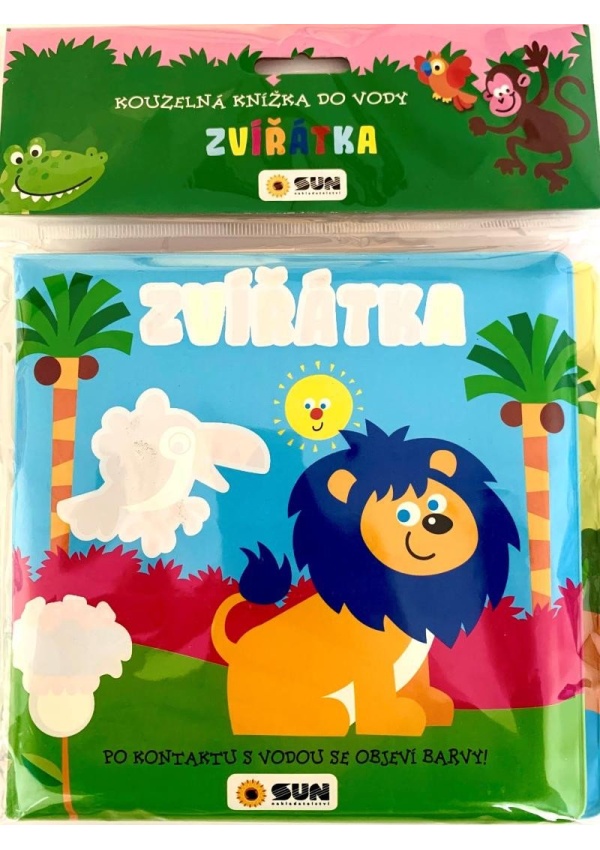 Zvířátka - Kouzelná knížka do vody