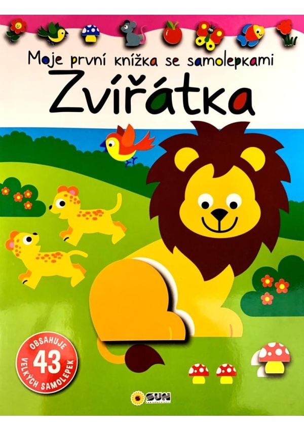 Zvířátka - Moje první knížka se samolepkami