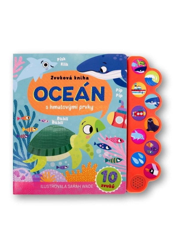 Oceán Zvuková kniha s hmatovými prvky