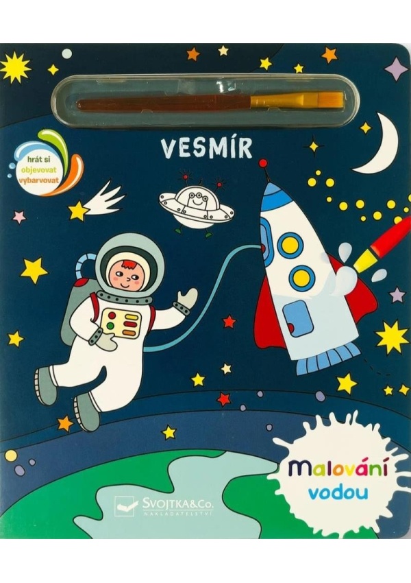 Levně Malování vodou Vesmír