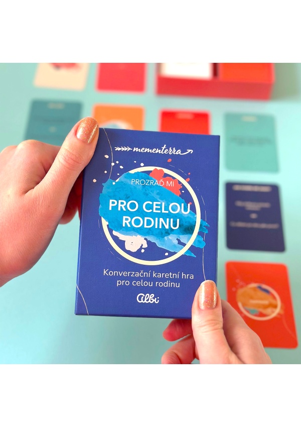 Prozraď mi - Pro celou rodinu - karetní hra