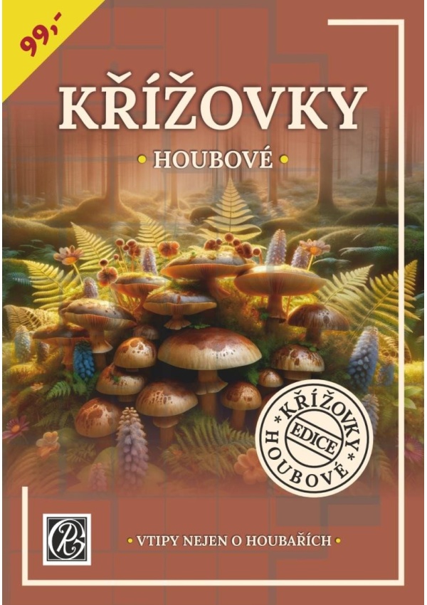 Křížovky houbové - Vtipy nejen pro houbaře