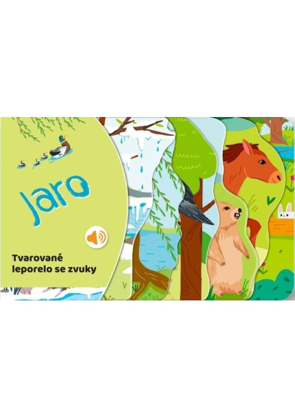 Levně Tvarované leporelo se zvuky Jaro