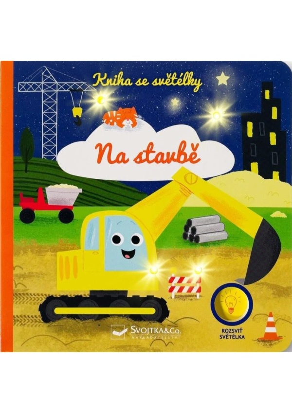 Kniha se světélky Na stavbě
