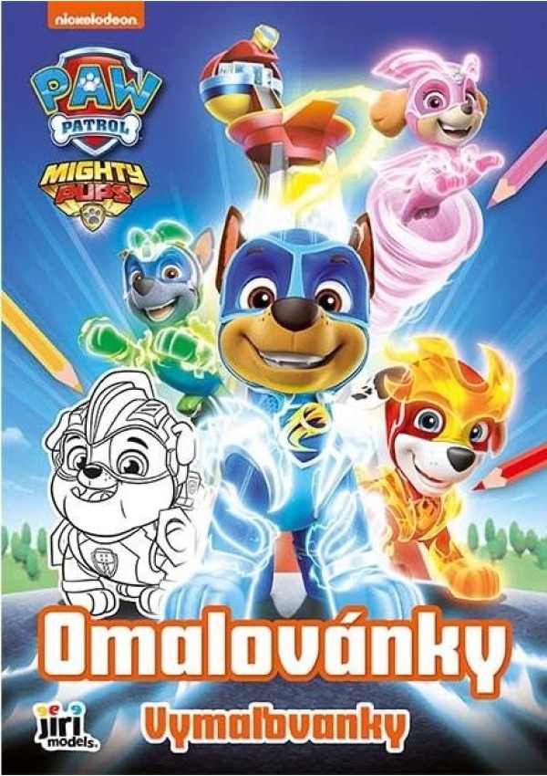 Tlapková patrola - Omalovánky A4