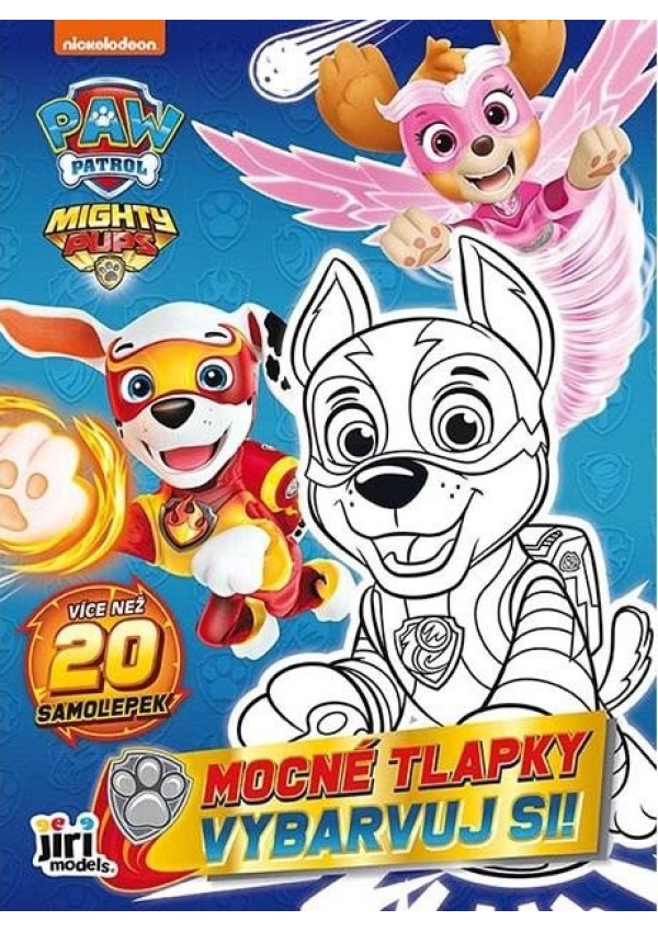 Vybarvuj si! Tlapková patrola Mocné tlapky