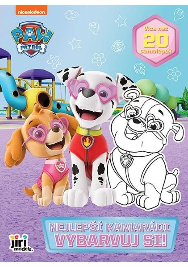 Vybarvuj si! Tlapková patrola Nejlepší kamarádi